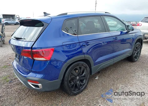 2022 Volkswagen Taos 1.5T Se z USA, uszkodzony, nr VIN 3VVLX7B27NM020199